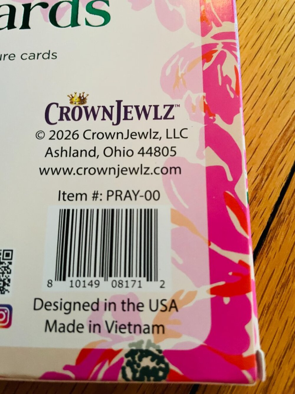 NIB! Set of 2 (40 Cards) CrownJewlz Inspirational Prayer and Scripture Cards - Picture 8 of 10